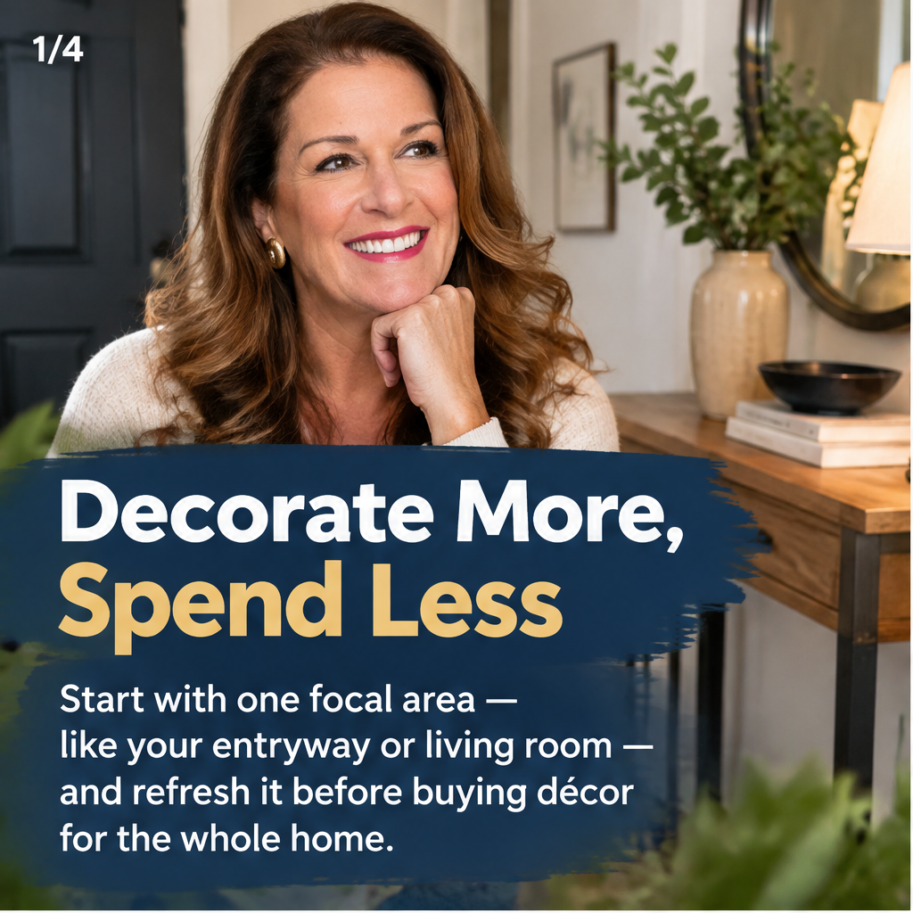 Decorate More, Spend Less