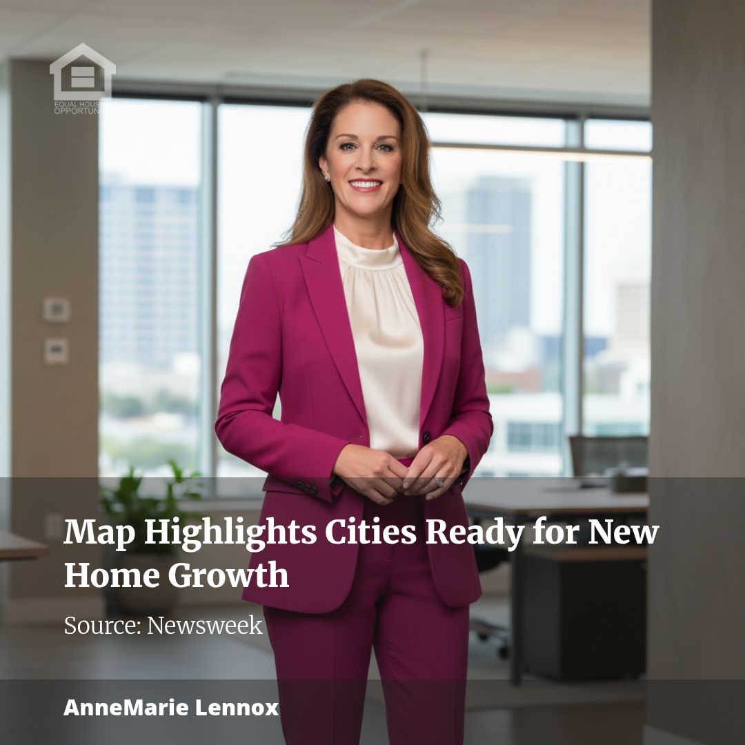 Map Highlights Cities Ready for New Home Growth